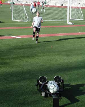 pro trainer soccer ball machine