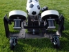 pro trainer soccer ball machine front view